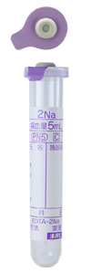 Containing EDTA-2Na (2 or 5mL vacuum blood sampling tube)